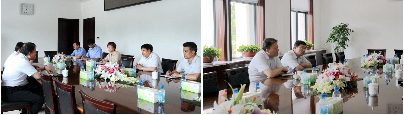 淄博市國家高新技術(shù)產(chǎn)業(yè)開發(fā)區(qū)領(lǐng)導(dǎo)來集團調(diào)研