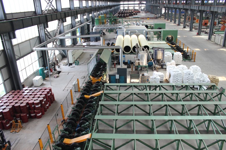 山東勝利保溫生產(chǎn)線(xiàn)正式投入生產(chǎn)