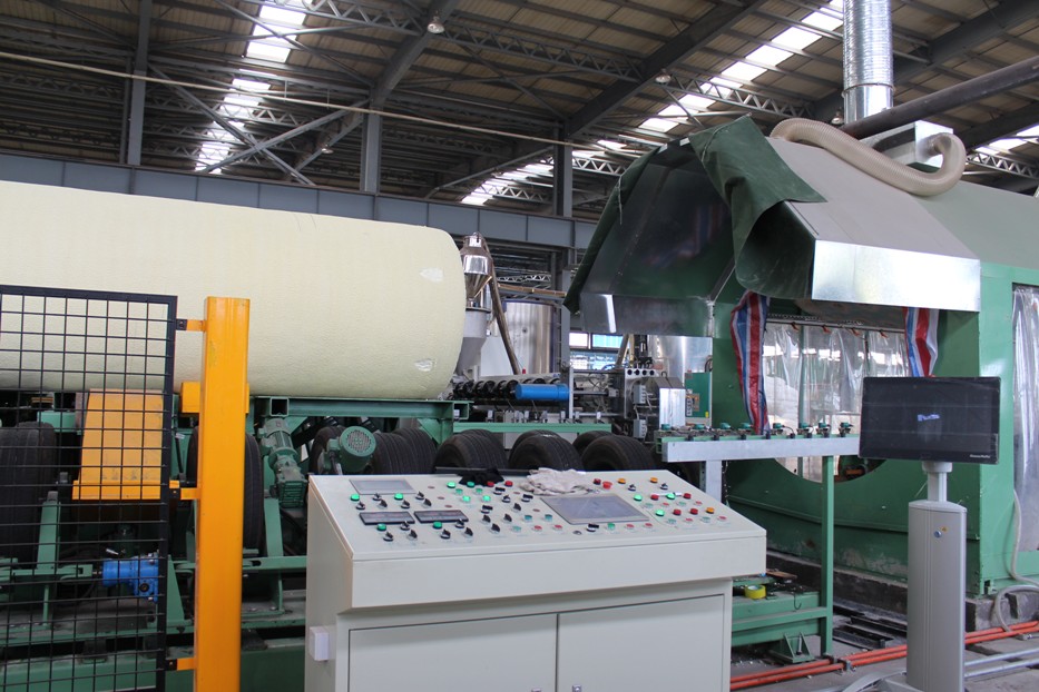 山東勝利保溫生產(chǎn)線(xiàn)正式投入生產(chǎn)